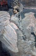 Mikhail Vrubel Swan princess. oil painting artist
